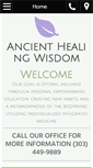 Mobile Screenshot of ancienthealingwisdom.com