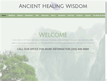Tablet Screenshot of ancienthealingwisdom.com
